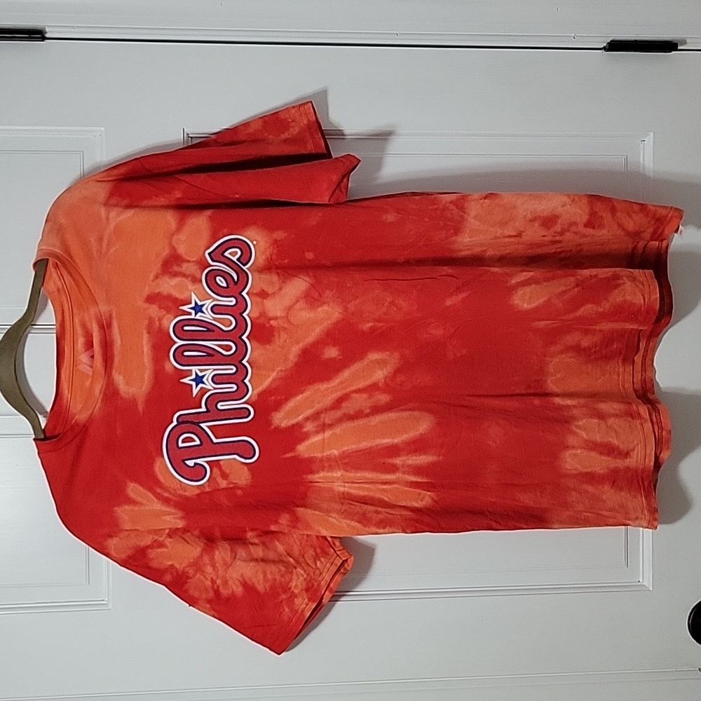 Phillies Majestic Bryce Harper Tie Dye Shirt